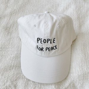 The Style Club white dad hat